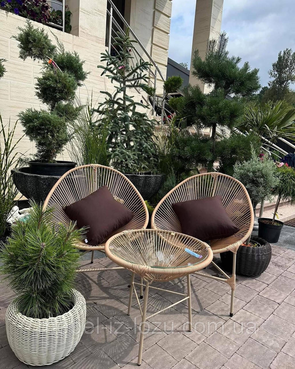 Набір Акапулько 2 крісла +столик, фото 1