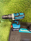 Набір 2в1 Makita Шурупокрут DHP485BL + Гайковерт DTW650BL 48V 6Ah з набором, фото 2