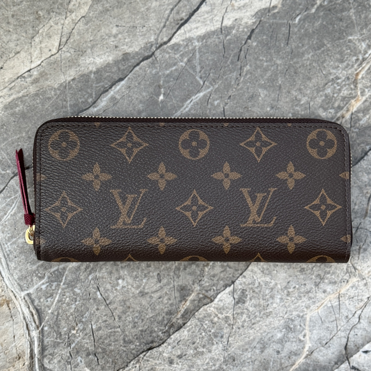 Гаманець Louis Vuitton Clémence фуксія (Луї Віттон Клеменс)