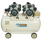 Компресор повітряний Dolphin DZW22500TF200 (2*2,5кВт 200л, 1120/598 л/хв, безмасляний, 380В, 6 циліндрів)