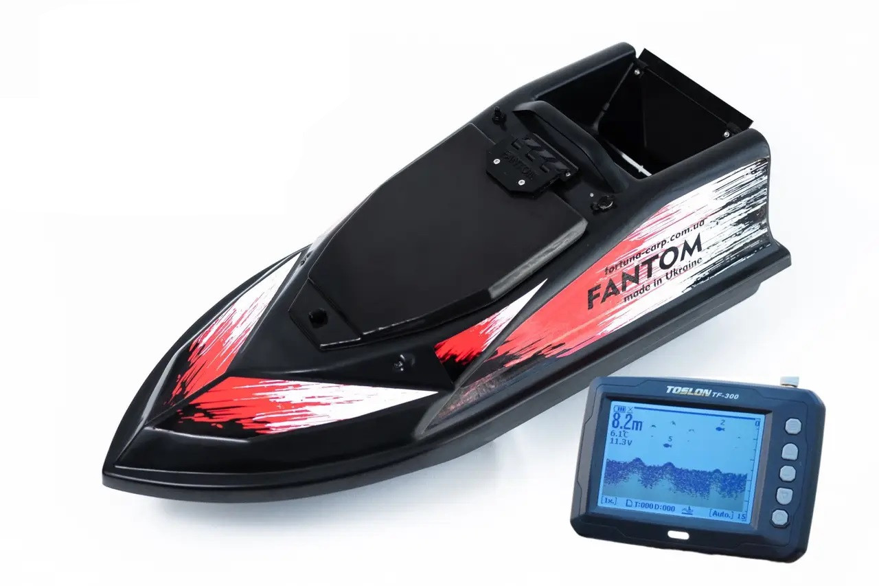 Короповий кораблик Фантом Модерн з ехолотом Toslon TF300 і GPS автопілотом (Cortex_6+1), фото 1