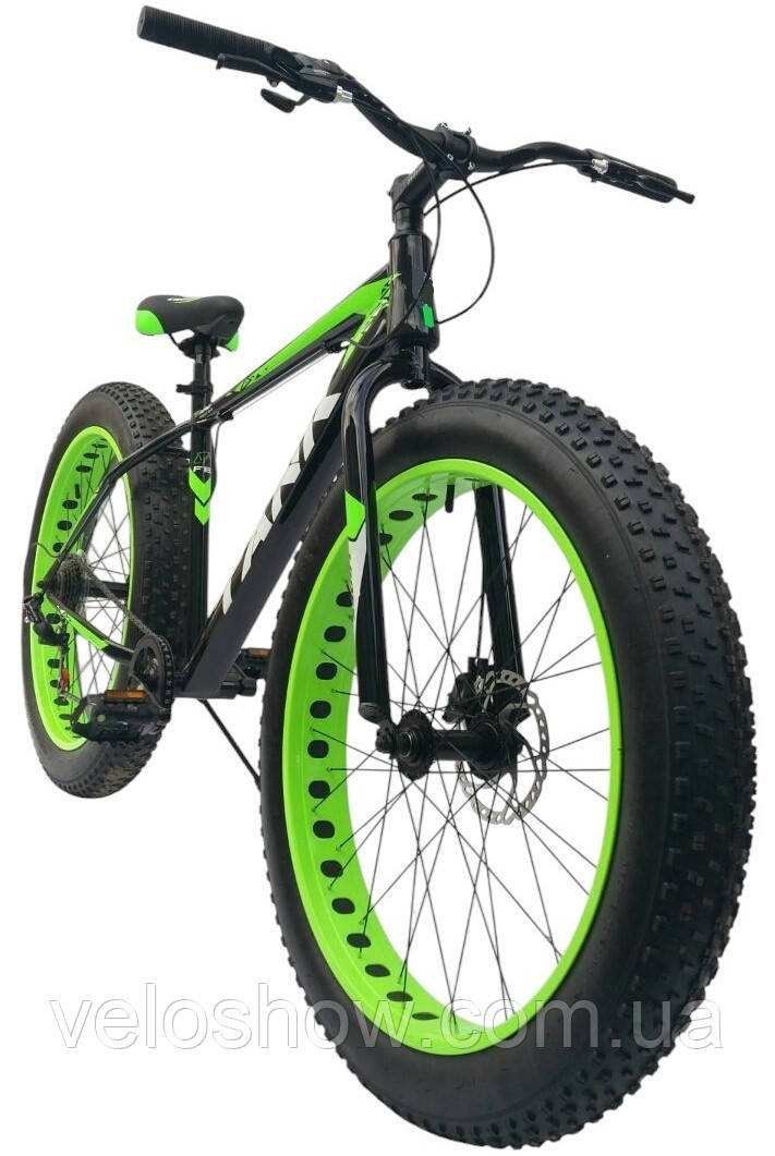 Фетбайк 26/4.0 Wide Top велосипед на широких колесах (fatbike) рама 17/19