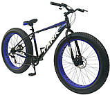 Фетбайк 26/4.0 Tanos Top велосипед на широких колесах (fatbike) рама 17/19, фото 5
