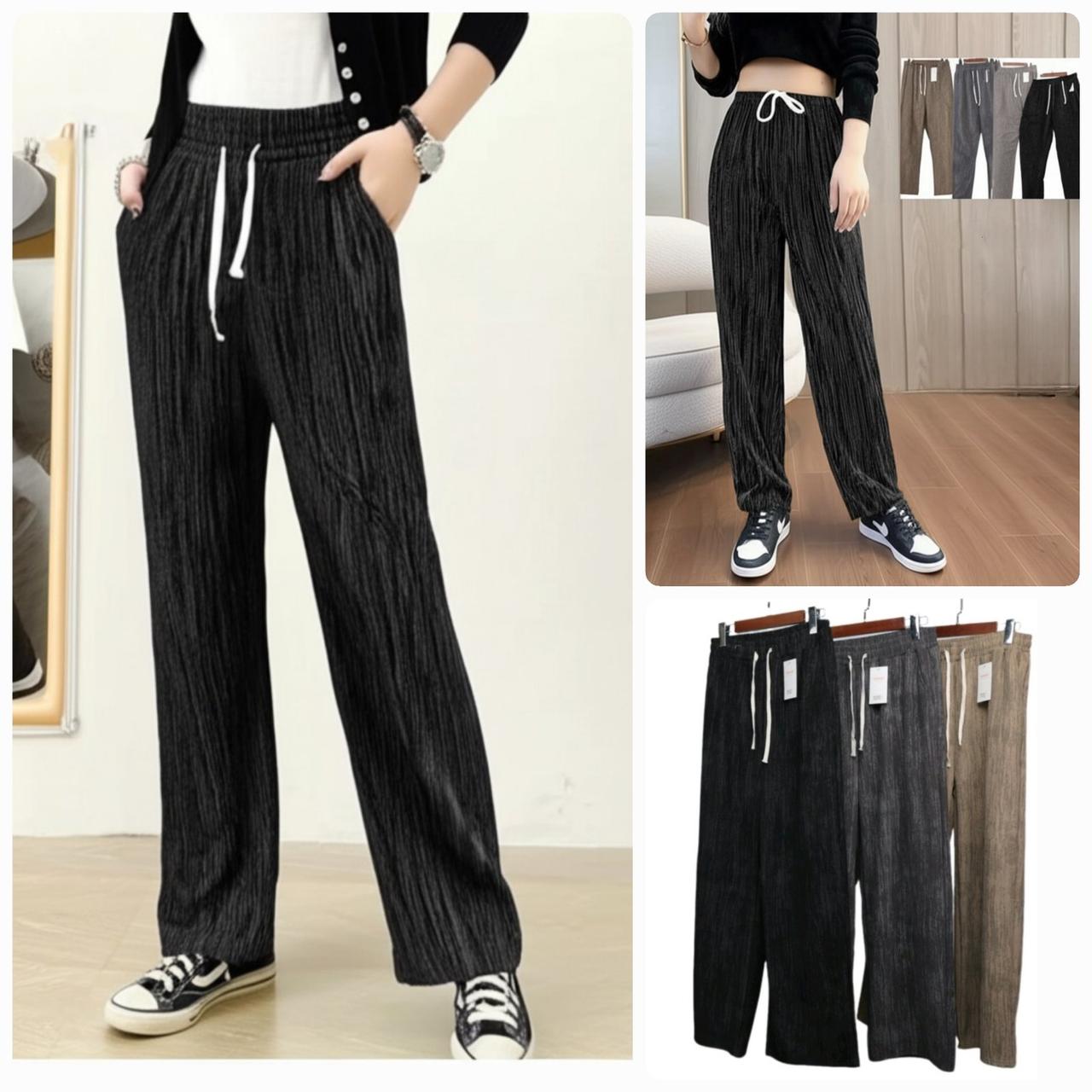 Жіночі штани мікровельвет 2XL-6XL батал, фото 1