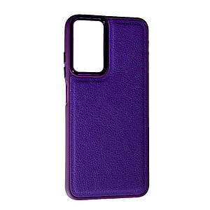 Чохол Leather Case для Xiaomi Redmi Note 12 S (4G) Violet