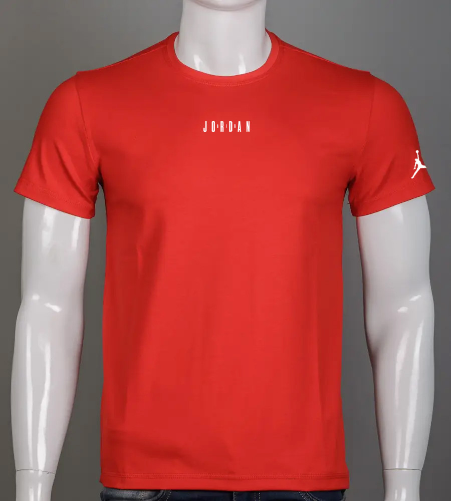 Футболка чоловіча Jordan 2511м (Уп.4шт M-XXL), Червоний