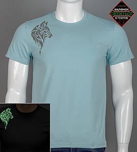 Футболка чоловіча Wolf 2508м (Уп.4шт M-XXL), Полин