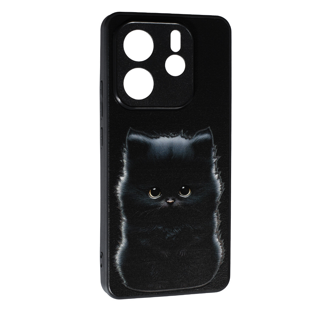 Чохол Fashion Mix для Xiaomi Redmi Note 14 (5G) Black Cat