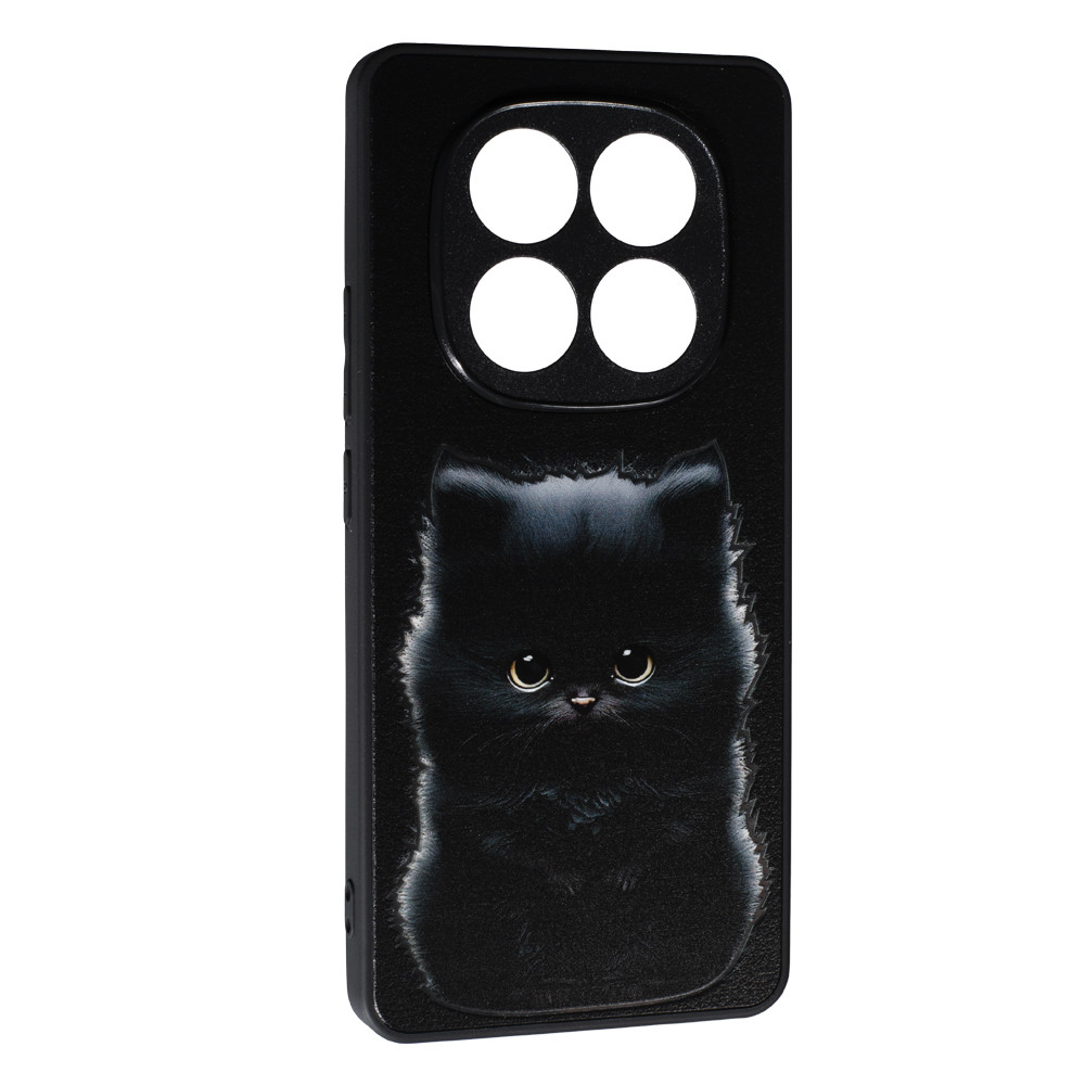 Чохол Fashion Mix для Xiaomi Redmi Note 14 Pro Plus (5G) Black Cat