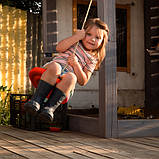 Підвісна дитяча гойдалка - тарзанка Kruzzel 23554 кругла пластикова, фото 9