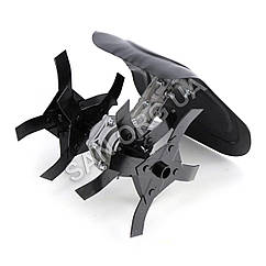 Насадка Культиватор для Мотокоси D28 мм 9 шліць із Захистом на Підшипниках