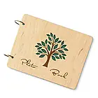 Фотокнига "Дерево з листям" | Дерев’яний фотобук із вашими фото на замовлення, фото 7