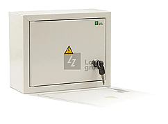 Щит розподільний 9 авт ШМР-А-9-Н IP31 ЛОЗА навісний бокс, монтажна металева шафа зовнішня накладна