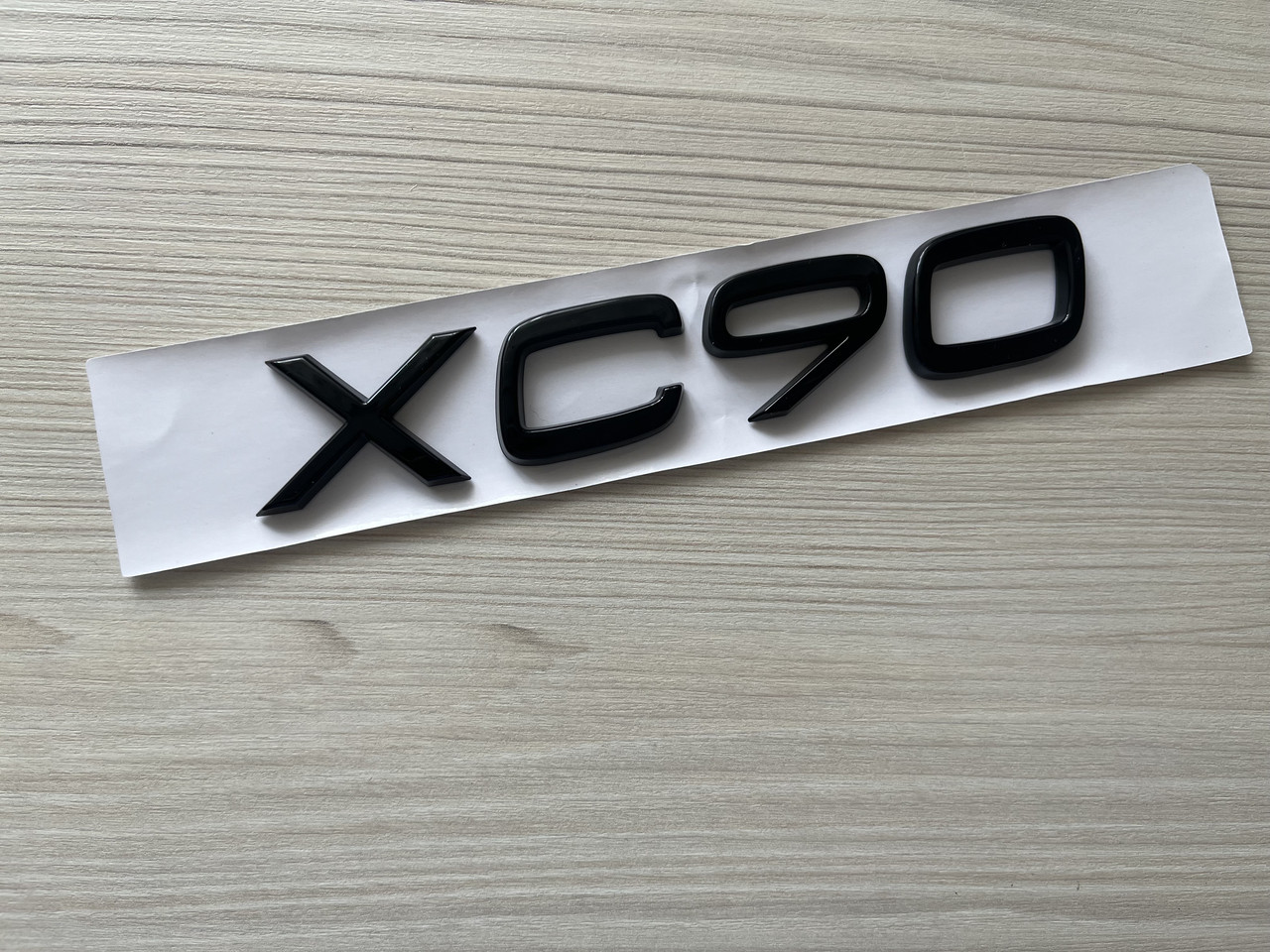 Напис XC90 чорний для Вольво, фото 1