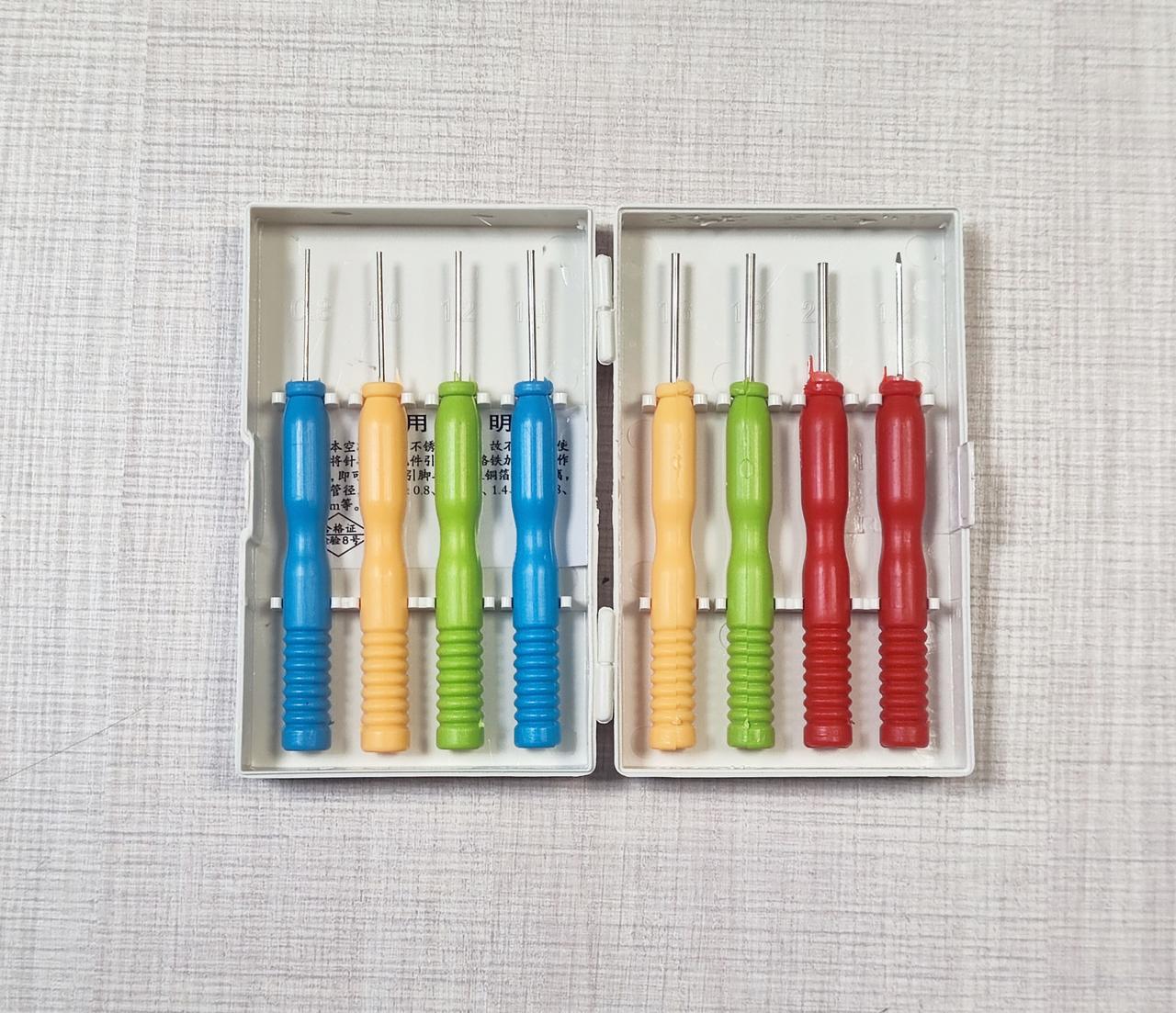 Набір інструментів для випаювання, комплект 8 антипригарних голок