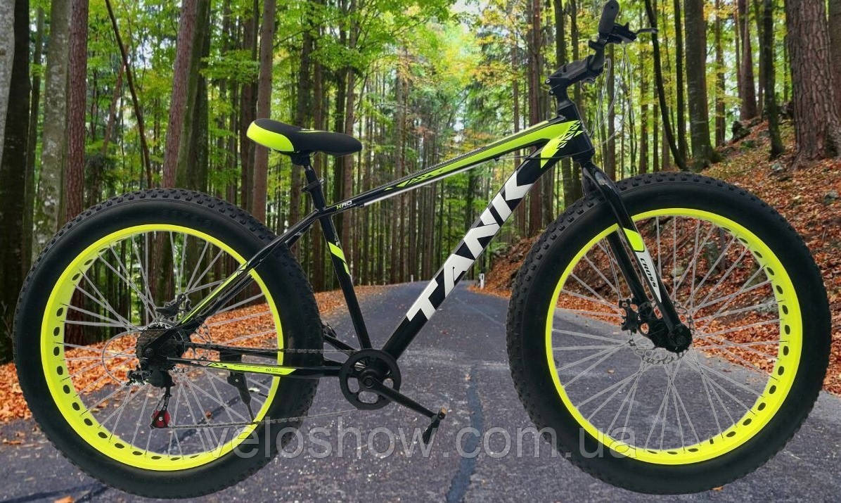 Фетбайк 26/4.0 Tanos Top велосипед на широких колесах (fatbike) рама 17/19