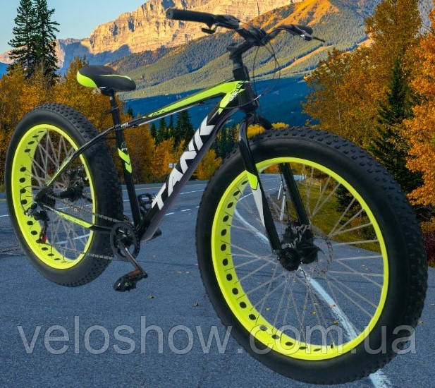Фетбайк 26/4.0 Tanos Top велосипед на широких колесах (fatbike) рама 17/19