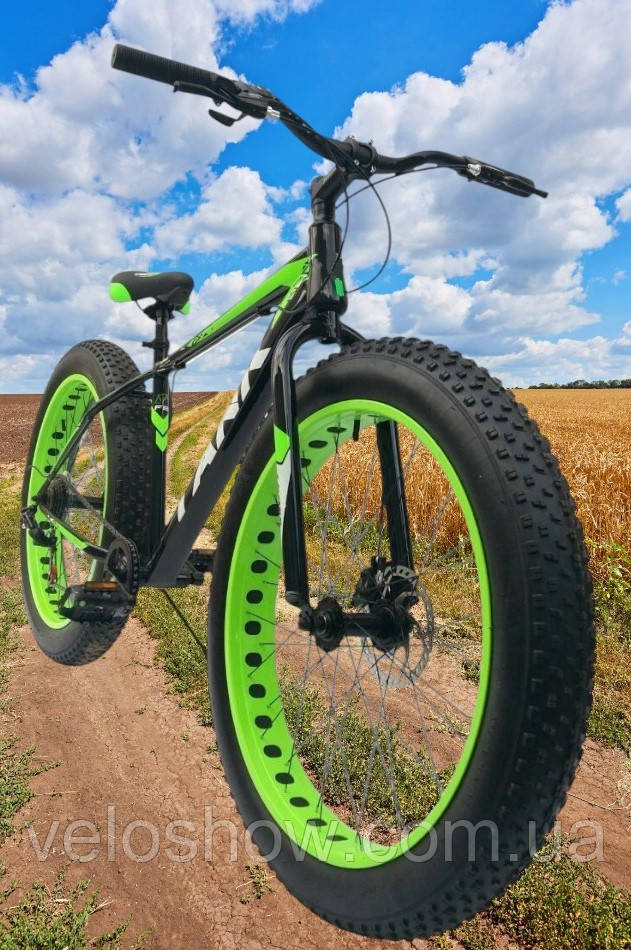 Фетбайк 26/4.0 Tanos Top велосипед на широких колесах (fatbike) рама 17/19