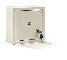 Щит розподільний 6-авт ШМР-А-6-Н IP31 ЛОЗА навісний бокс, монтажна металева шафа зовнішня накладна