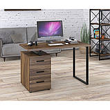 Письмовий стіл Loft design L-27 Горіх Модена, фото 2