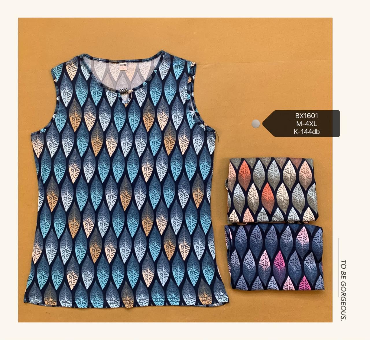 Жіноча футболка без рукавів трикотаж розмір норми M-4XL Мікс (від 6 шт.)