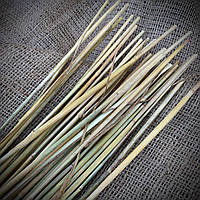 Відбірна житня солома 50 шт/уп Натуральні сухоцвіти для декору та флористики