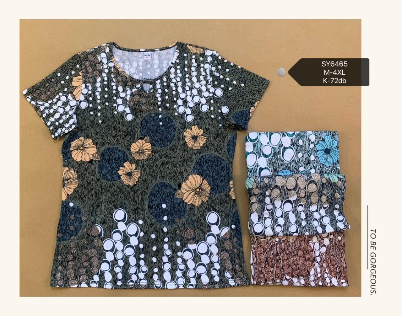 Жіноча футболка трикотаж розмір норма M-4XL Мікс (від 6 шт.)