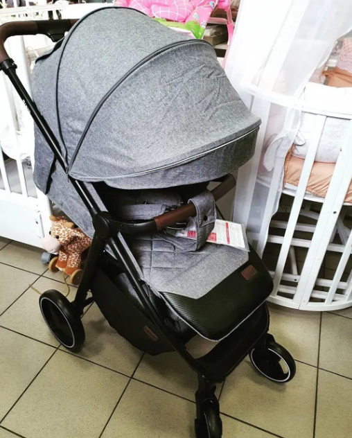 Дитяча прогулянкова коляска CARRELLO Bravo CRL-8512 BF Elephant Grey