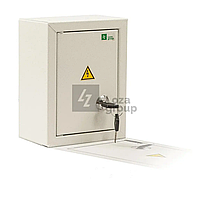 Щит розподільний 4-авт ШМР-А-4-Н IP31 ЛОЗА навісний бокс, монтажна металева шафа зовнішня накладна