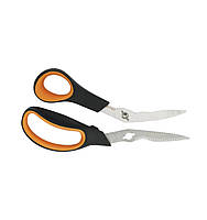 Ножиці Fiskars SP240 для овочів і зелені з нержавіючої сталі 204 мм, фото 3