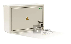 Щит розподільний 12-ват ШМР-А-12-Н IP31 ЛОЗА навісний бокс монтажна металева шафа зовнішня накладна