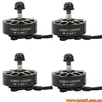 Безколекторний мотор FPV дрон Uangel 2807 1500KV потужний двигун 4S 5S 6S для квадрокоптера фпв дрона гоночного моделі