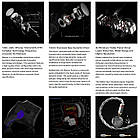 ⇒ Moondrop Meteor - трибридні моніторні навушники 1DD+2BA+4Pla, фото 5