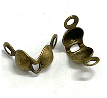 Калоти к.бронза 4мм (+-50шт)