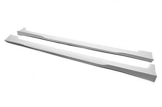 Бічні спідниці Спорт (під фарбування) для Hyundai Accent 2006-2010 рр від VLF комп.