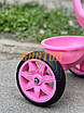 Велосипед 3-и колісний дитячий Best Trike BS-60413 рожевий, фото 4