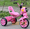 Велосипед 3-и колісний дитячий Best Trike BS-60413 рожевий, фото 3