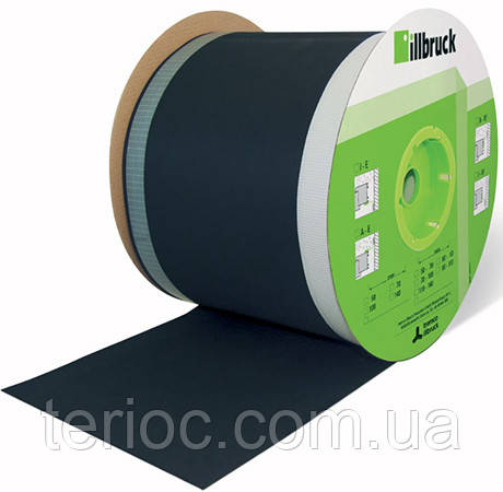 ILLBRUCK ME210 VV EPDM 0,75 мм 100 мм x 25 м.пог - Внутрішня повноклейова мембрана EPDM