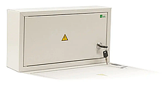 Щит розподільний 15-ват ШМР-А-15-Н IP31 ЛОЗА навісний бокс монтажна металева шафа зовнішня накладна