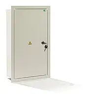 Щит розподільний 36-авт ШМР-А-36-В IP31 ЛОЗА врізний бокс, монтажний метал шафа, внутрішня вбудована