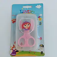 Набір манікюрний LINDO (Ліндо)  ножиці, пилка і щипчики (LI801R)РОЖЕВИЙ