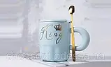 Кухоль Корона з кришкою, різні кольори, фото 4