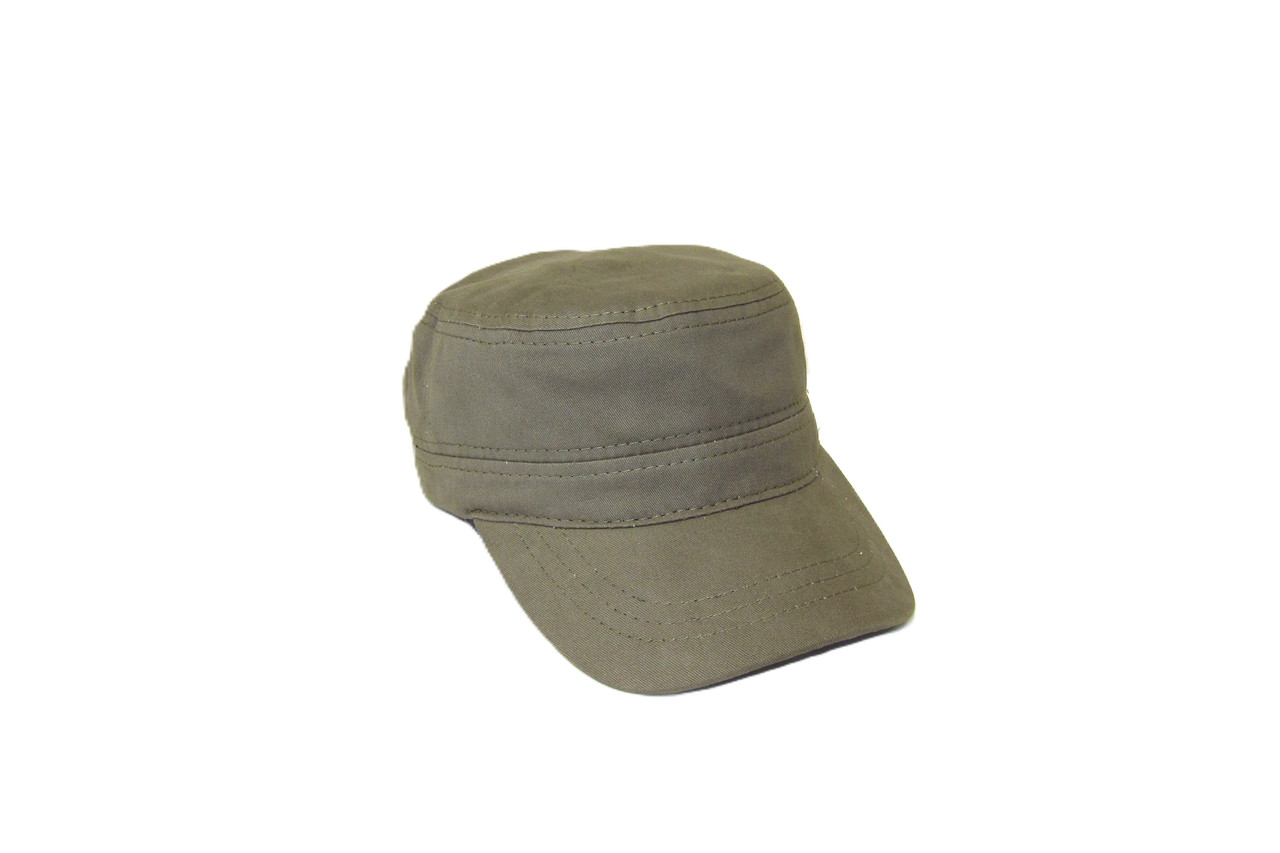 Чоловіча кепка німкеня літня котонова хакі DaVaNi 00720, фото 1