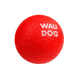 Іграшка для собак WAUDOG Fun Red Ball 70 мм (6001) - оригінал