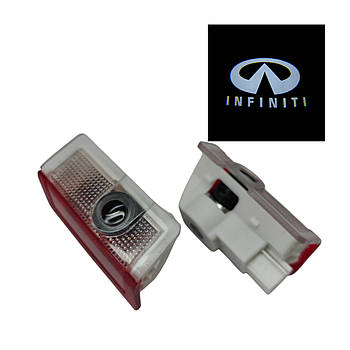 Світлодіодне штатне підсвічування на двері автомобіля з логотипом INFINITI Q30, QX30