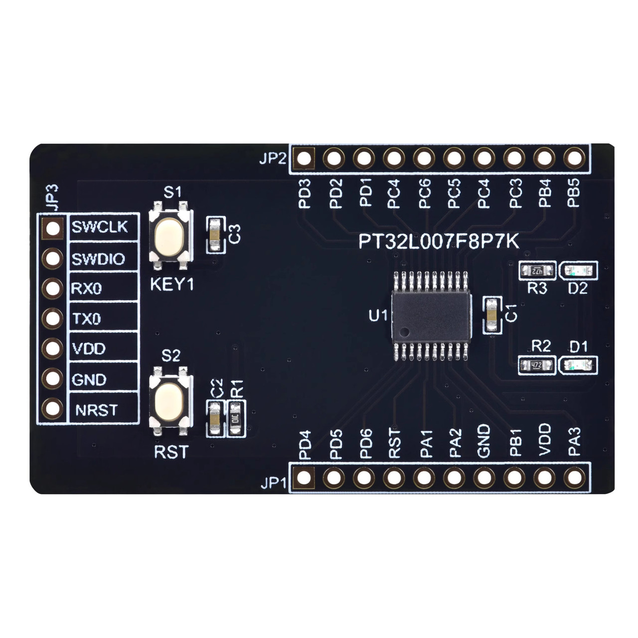 Плата розробки PT32L007F8F8P7K ARM Cortex-M0 64Кб FLASH 16Кб SRAM