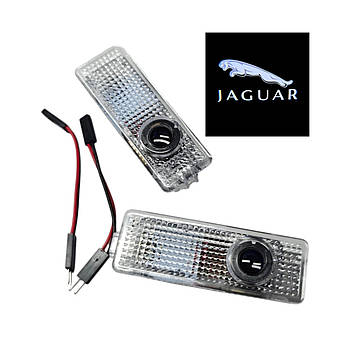 Світлодіодне штатне підсвічування на двері автомобіля з логотипом Jaguar XE, XEL, F-Type