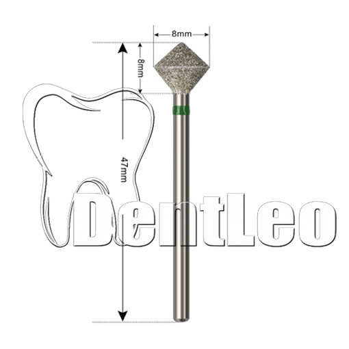 БОР АЛМАЗНИЙ ЗЕЛЕНИЙ 8 ММ Х 8 ММ – А032