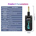 Цифрова радіосистема для гітари (інструментальна) Deviser WS-4 2.4G Black, фото 8