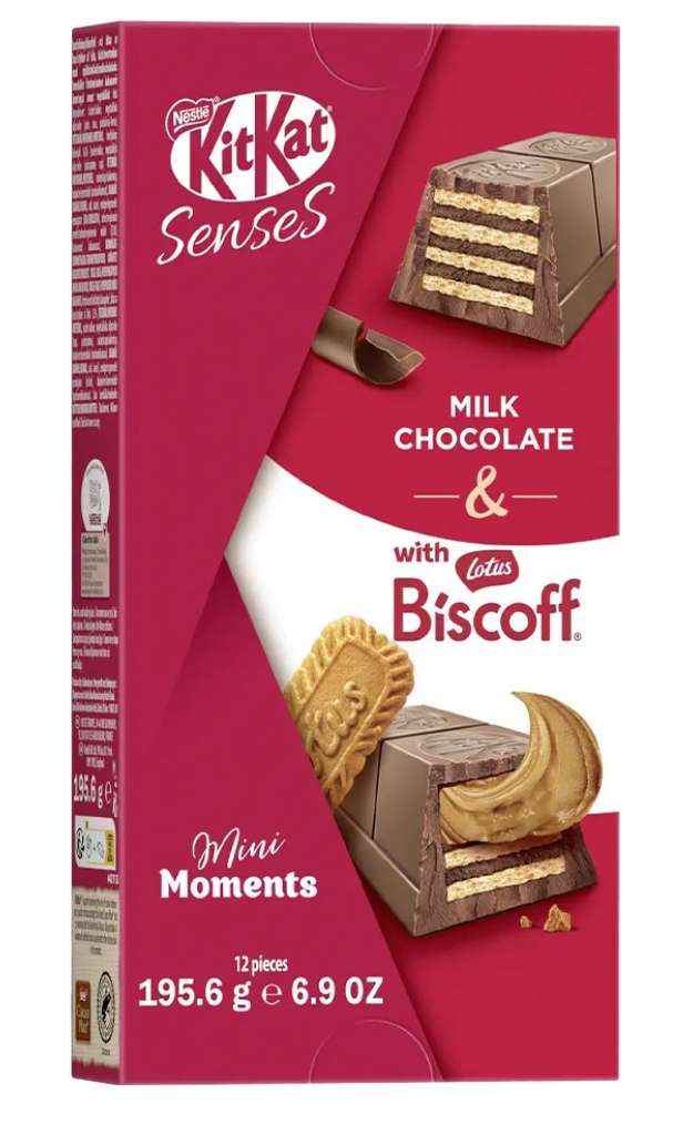 Батончики KitKat Mini Moments with Lotus Biscoff 195.6 г, фото 1